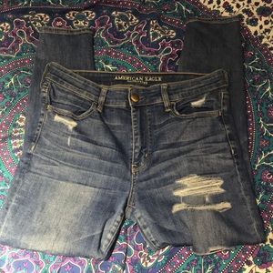 American Eagle Jeggings Jeans Size 12 Short